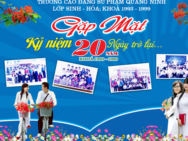 Backdrop họp lớp